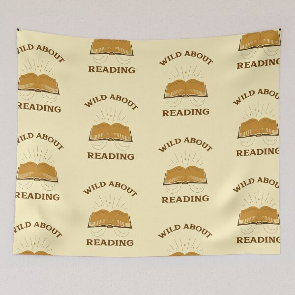 Item preview, Wild About Reading designed and sold by SwordsAndCharms.