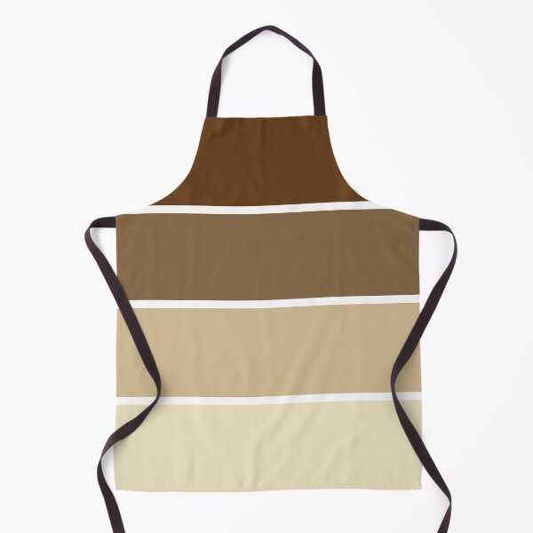Item preview, Pastel Cream Brown Horizontal Stripes designed and sold by BirdAtWork.