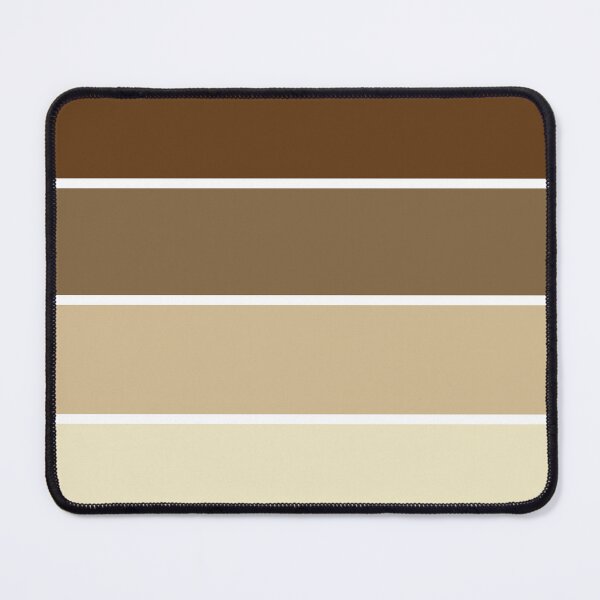 Item preview, Pastel Cream Brown Horizontal Stripes designed and sold by BirdAtWork.