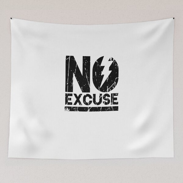 Item preview, No Excuse  perfect gift for fitness lovers designed and sold by ALVEAPTY444.