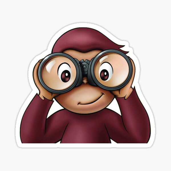 Curious George Sticker