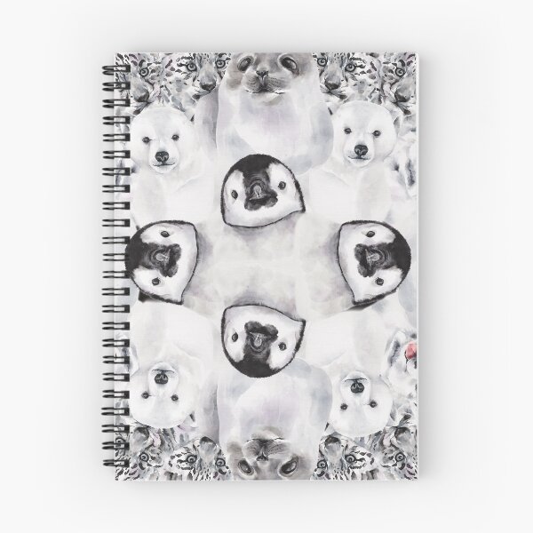 Item preview, Baby snow animals print designed and sold by Grey-Brunette.