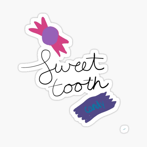 Sweet tooth Sticker