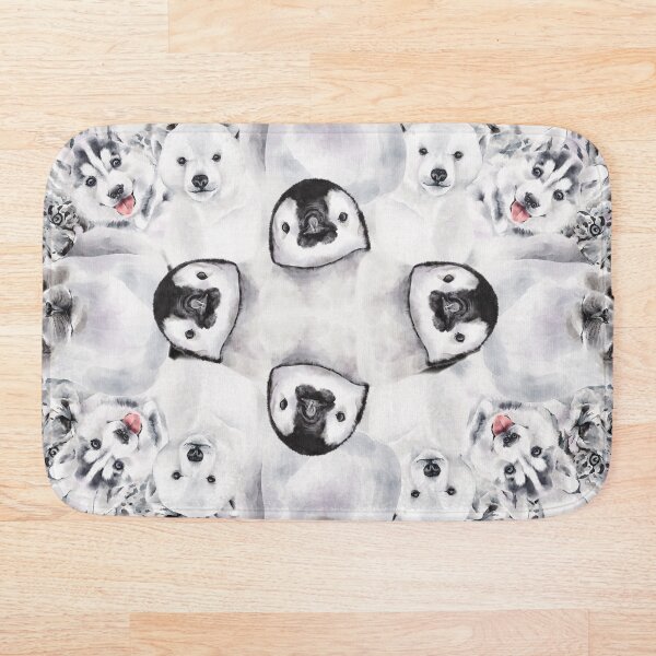 Item preview, Baby snow animals print designed and sold by Grey-Brunette.