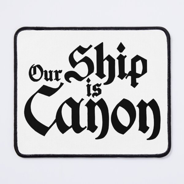Item preview, Our Ship is Canon - Black designed and sold by Akarkanias.