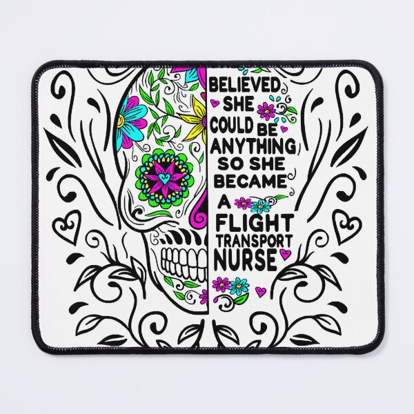 Item preview, She Believed She Could Be Anything Flight Transport Nurse  designed and sold by ALVEAPTY444.