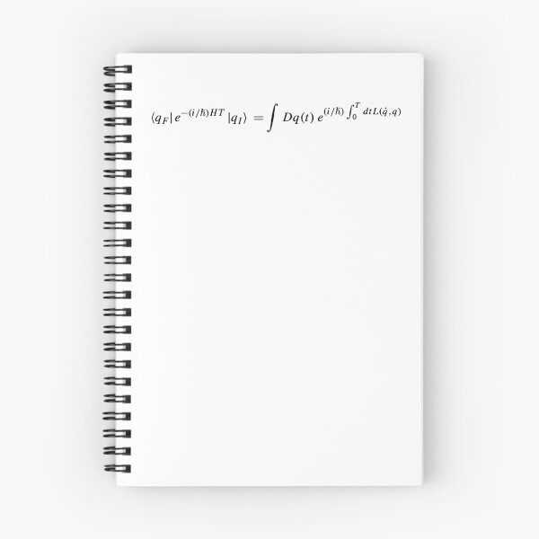 Item preview, Path integral formulation of quantum mechanics designed and sold by NoetherSym.
