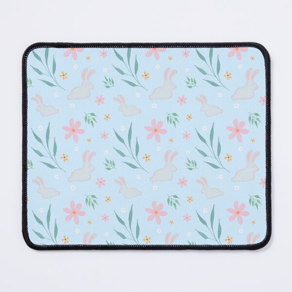 Item preview, Conejito de Pascua Floral - Patrón sin costuras - Acuarela digital designed and sold by TheBubblyType.