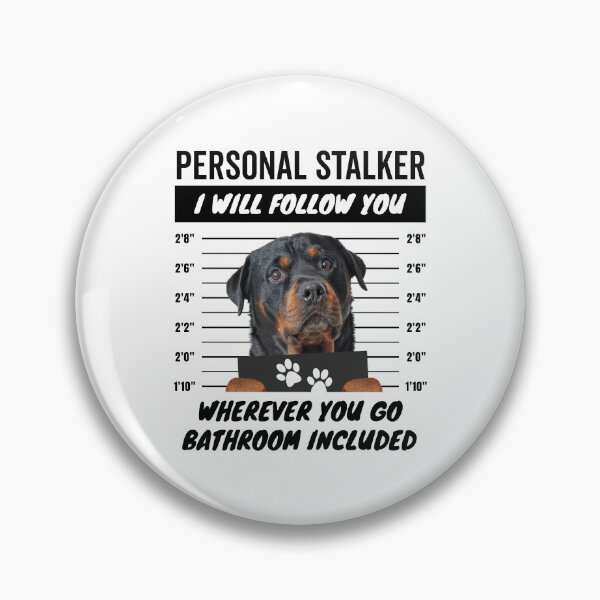 Artikelvorschau, Persönlicher Stalkerhund – Rottweiler entworfen und verkauft von More Cute Dogs.