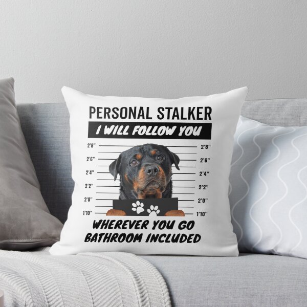 Artikelvorschau, Persönlicher Stalkerhund – Rottweiler entworfen und verkauft von More Cute Dogs.