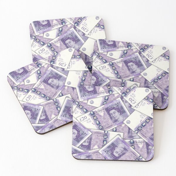 Item preview, Great Britain paper money. Randomly scattered 20 pound notes designed and sold by GAleksS.