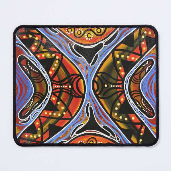 Item preview, returning boomerang designed and sold by NativeCreations.