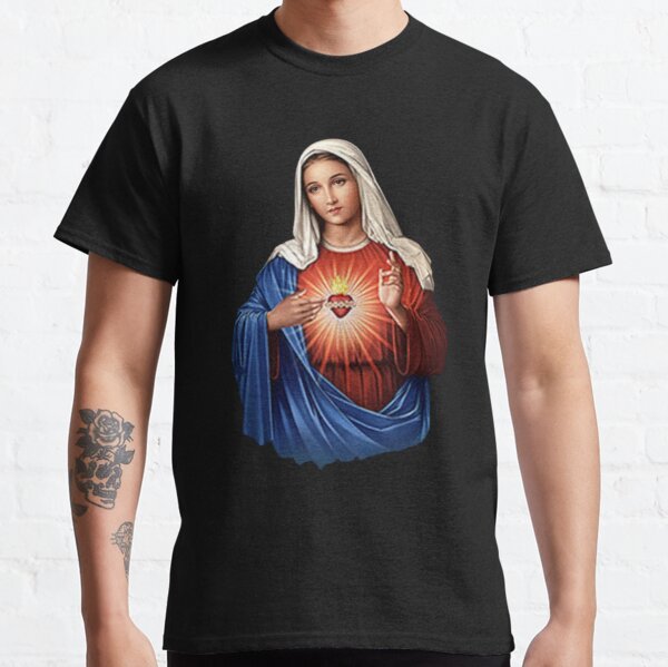 Aperçu de l'œuvre Cœur Immaculé de Marie, Vierge Marie créée et vendue par AMDG Line.