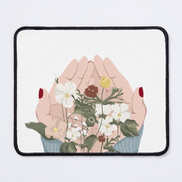 Artikelvorschau, Blumen in den Händen entworfen und verkauft von Sandary-.