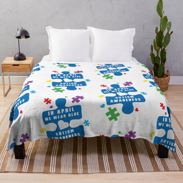 Item preview, in April we wear blue for autism awareness Month Gifts for kids, women and men. designed and sold by elmanchour.