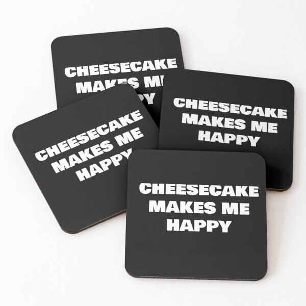 Item preview, CHEESECAKE MAKES ME HAPPY designed and sold by joebrad.