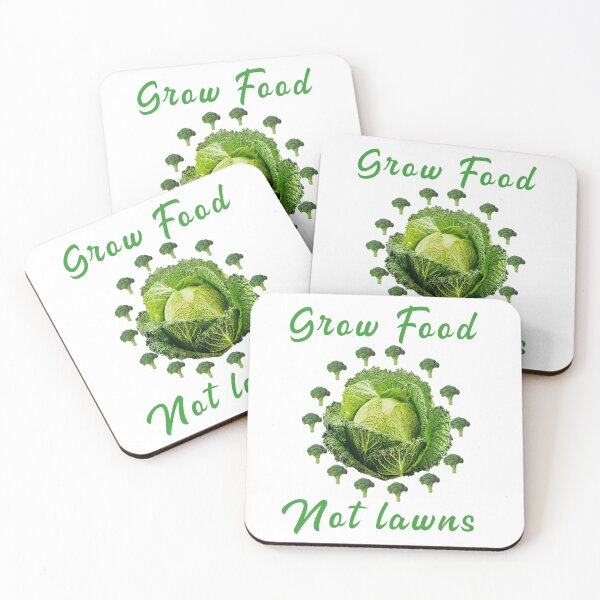 Item preview, Grow Food Not Lawns designed and sold by Tiziza.