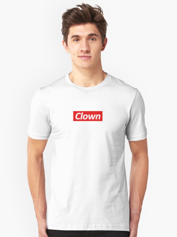 supreme clown shirt