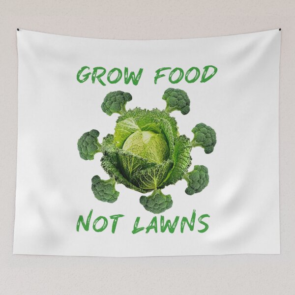 Item preview,  Grow Food Not Lawns designed and sold by Tiziza.