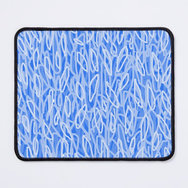 Item preview, Blue Scrub, Leaf Pattern. designed and sold by DeStract.