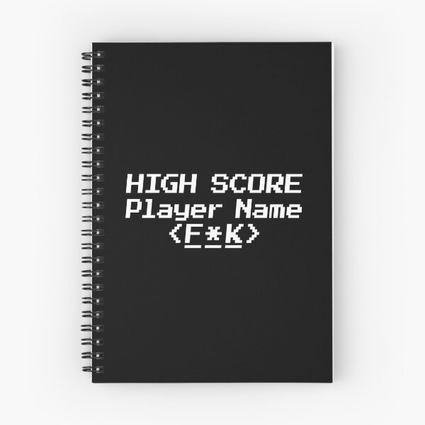 Item preview, HIGH SCORE Player Name F*K designed and sold by redacteddesign.