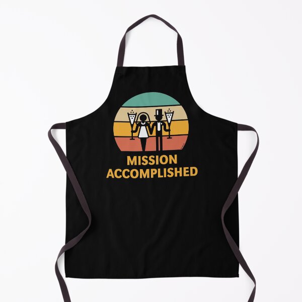 Item preview, Mission Accomplished (Wedding / Marriage / Sparkling Wine / Sunset / 5C) designed and sold by MrFaulbaum.