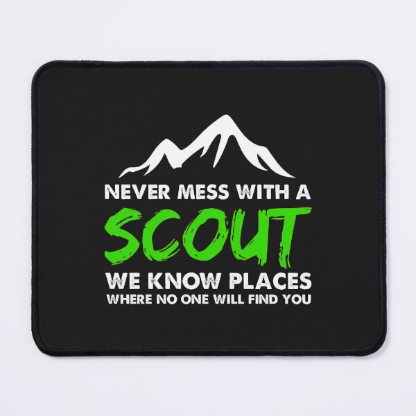 Item preview, never mess with a hiker we know places where no one will find you a designed and sold by romanl3.
