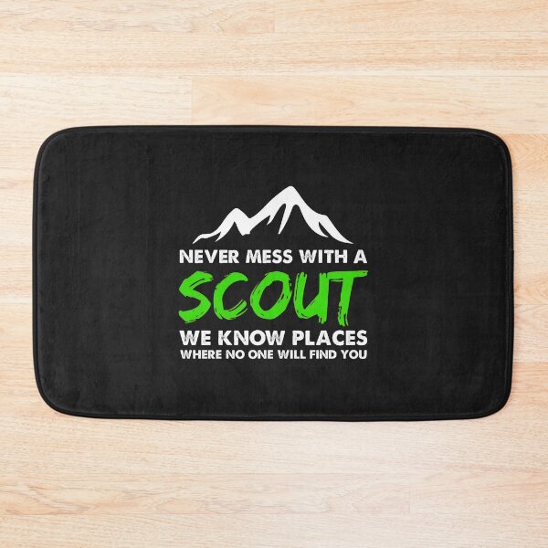 Item preview, never mess with a hiker we know places where no one will find you a designed and sold by romanl3.