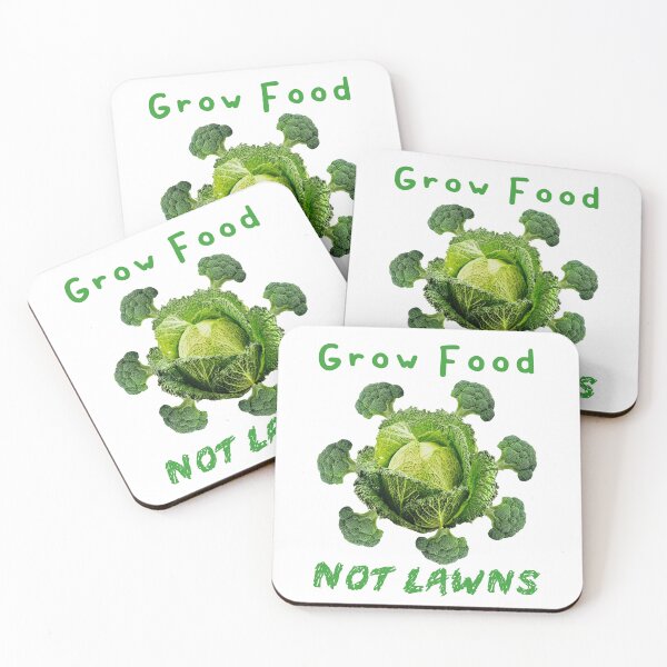 Item preview, Grow Food Not Lawns designed and sold by Tiziza.