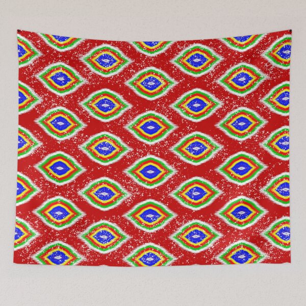 Item preview, Native fabric pattern for fabric designed and sold by Waraphot.