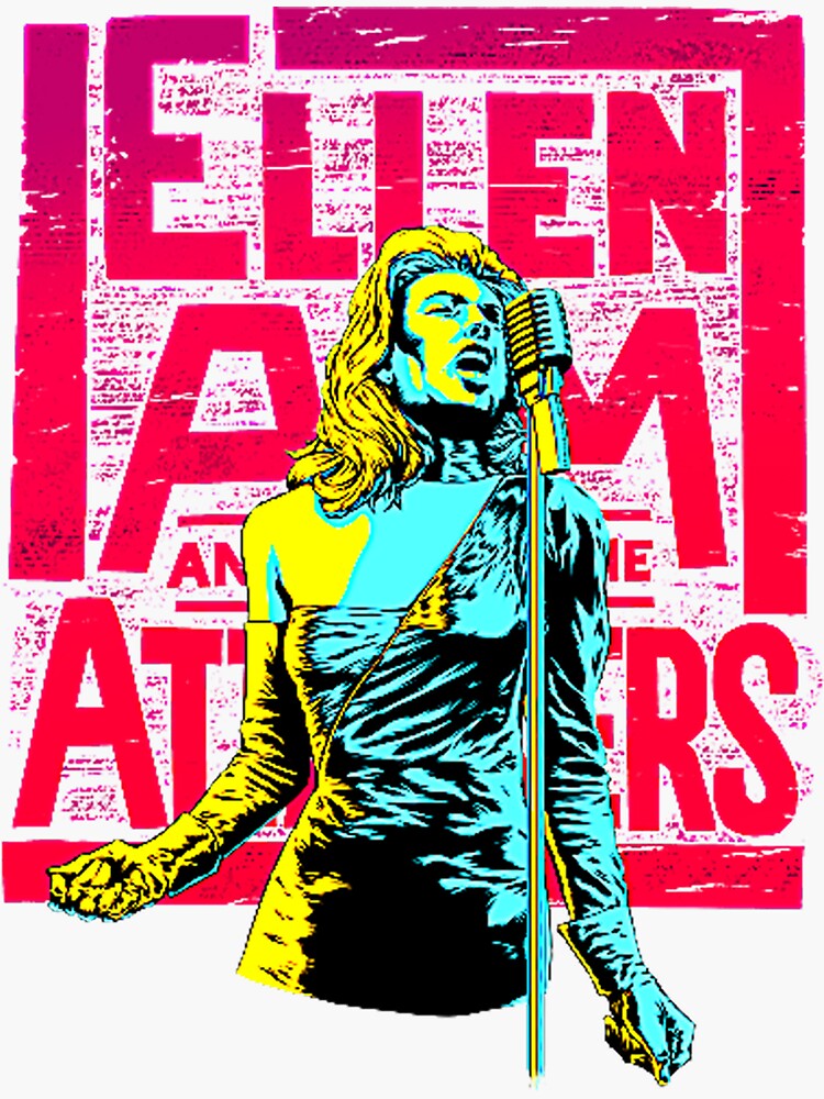 ellen aim and the attackers t shirt