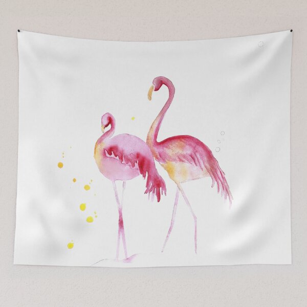 Item preview, Flamengo, Watercolor Art  designed and sold by salomemika.