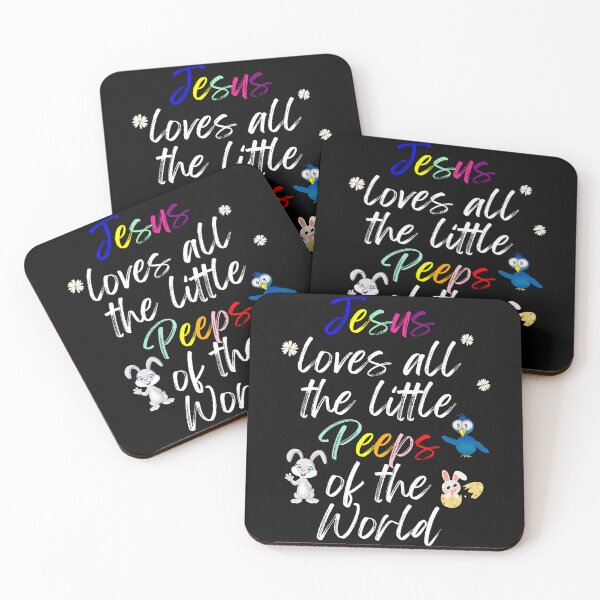 Item preview, Jesus Loves all the little Peeps of the world designed and sold by Sam Artist.