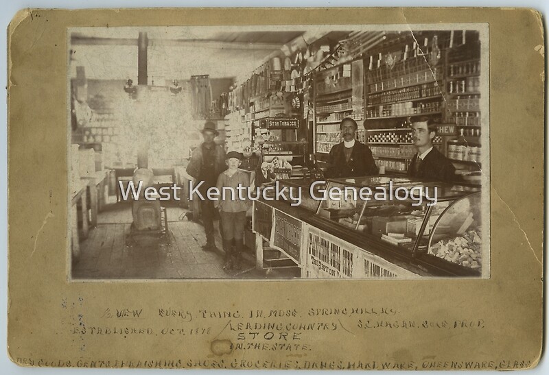 "HAGAN STORE, Hickman County, Kentucky" by West Kentucky Genealogy