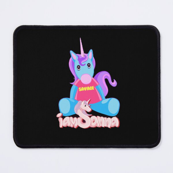 Item preview, Iamsanna sanna savage unicorn designed and sold by mintbubbleart.