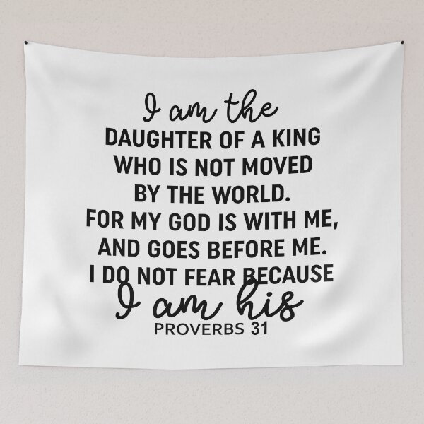 Item preview, I Am The Daughter Of A King designed and sold by Moeez Javed.