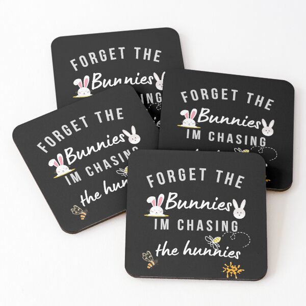Item preview, Forget the Bunnies, I'm Chasing The Hunnies designed and sold by Sam Artist.