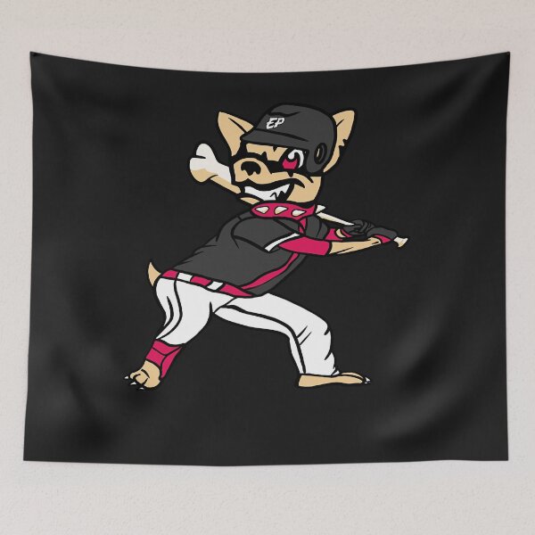 Item preview, El Paso Chihuahuas Baseball Player designed and sold by halletbodorsty.