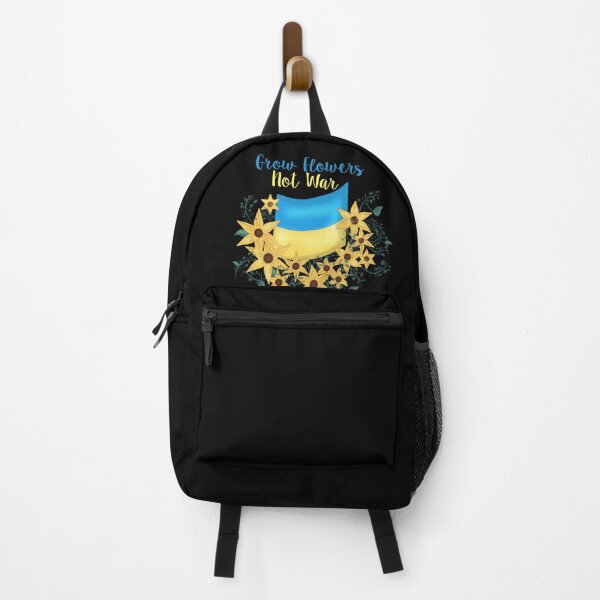 Item preview, Grow Flowers Not War - Ukranian flag and Sunflowers designed and sold by ShopSend.