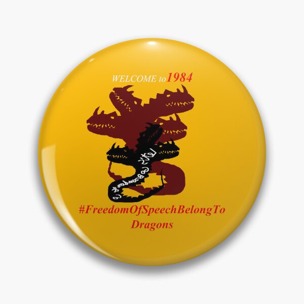 Item preview, Freedom of Speech Belong to Dragons D11 designed and sold by SelfUpgrade.