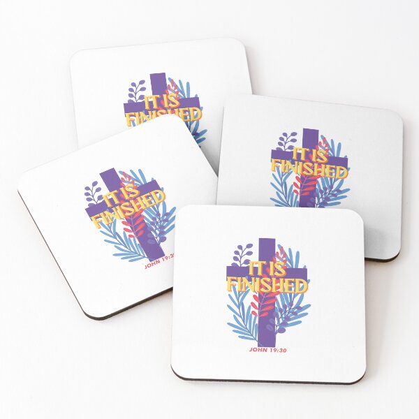 Item preview, John 19:30 Easter Bible Verse designed and sold by garmentoffaith.