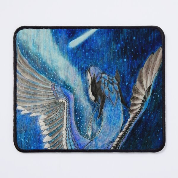 Item preview, Blue Jay Dragon Tarot Card - The Star designed and sold by Lycoris ArtSpark.
