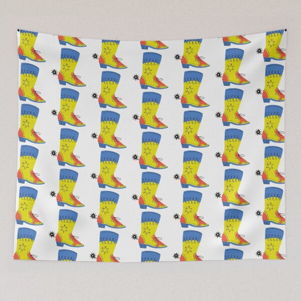 Item preview, cowboy western boots pattern pack designed and sold by stickers-packs.