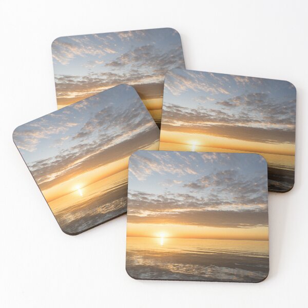 Item preview, Wisps and Ripples - Splendiferous Overwater Sunrise designed and sold by Georgia Mizuleva.