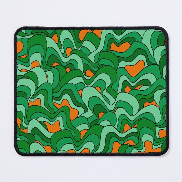 Item preview, Abstract pattern - orange and green. designed and sold by K.S ART.