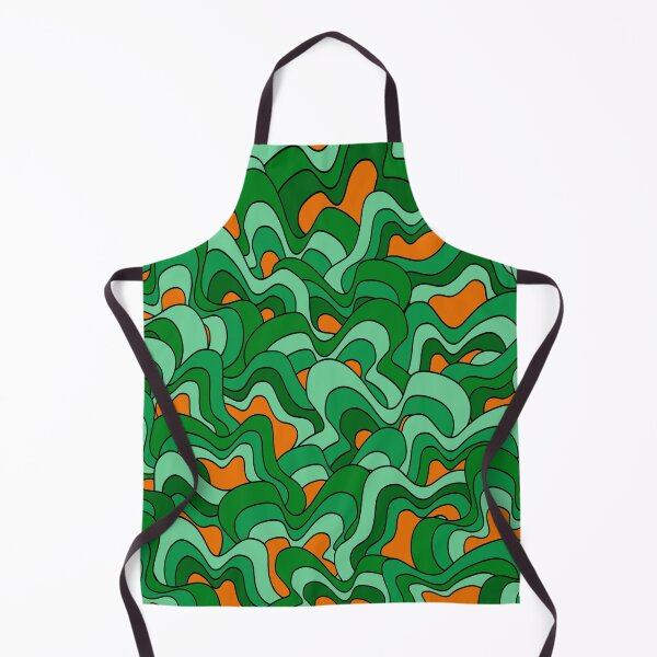 Item preview, Abstract pattern - orange and green. designed and sold by K.S ART.
