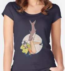 Death Becomes Katya 2.0 Women's Fitted Scoop T-Shirt