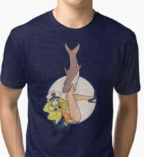 Camiseta de tejido mixto La muerte se convierte en Katya 2.0