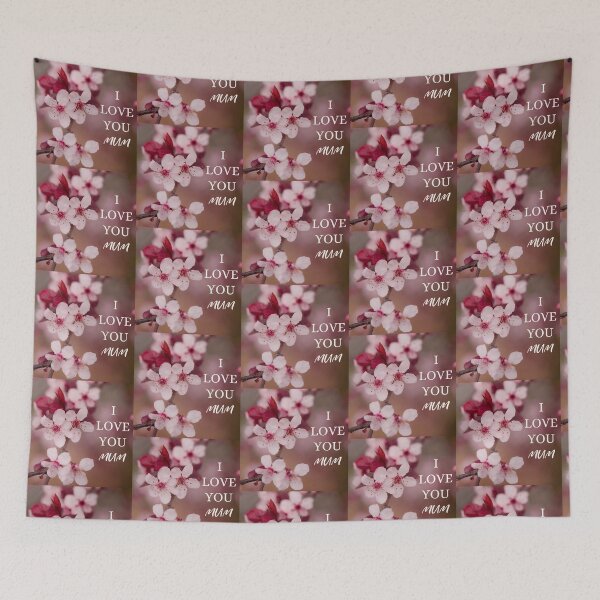 Item preview, I LOVE YOU MUM designed and sold by Unravelling.