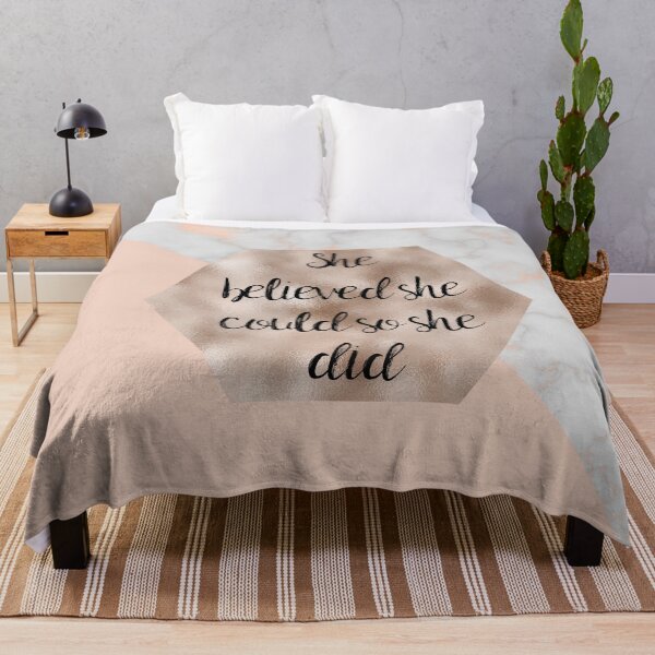 Item preview, She believed she could so she did  designed and sold by marbleco.